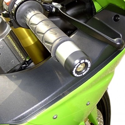 Závaží R&G Racing do řidítek pro motocykly KAWASAKI. černá (pár)